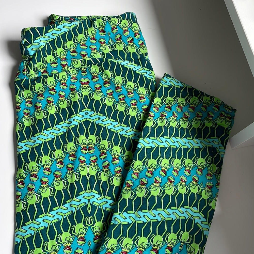 DISNEY LuLaRoe Kermit the frog leggings